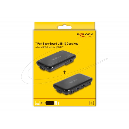 Delock Hub 7 Ports USB-C